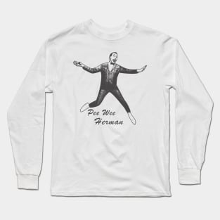 Pee Wee Herman Retro Long Sleeve T-Shirt